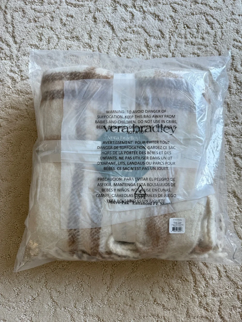 Vera Bradley soft cream